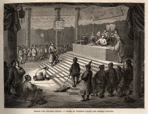 Un tribunal chinois, l