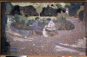 Dans le jardin - Edouard Vuillard