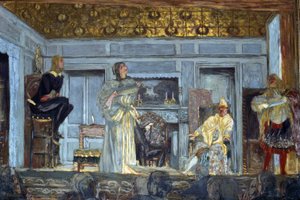 Décors du malade imaginaire de Molière - Edouard Vuillard
