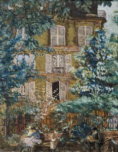 Façade de la maison sur la place - Edouard Vuillard