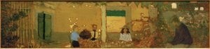 Famille dans le jardin - Edouard Vuillard