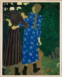 Petites filles se promenant - Edouard Vuillard