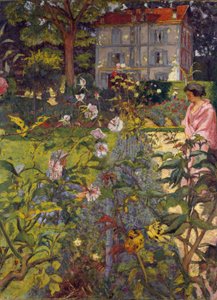 Jardin à Vaucresson - Edouard Vuillard