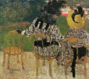 Dans les jardins des Tuileries, 1895 - Edouard Vuillard