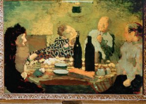 La famille après le repas - Edouard Vuillard
