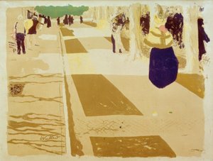 L’avenue - Edouard Vuillard