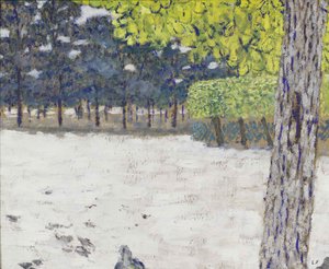 Le Jardin des Tuileries - Edouard Vuillard