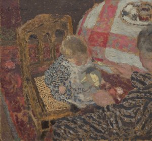 Déjeuner (Annette et sa grand-mère)