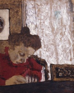 Marie Vuillard écrivant