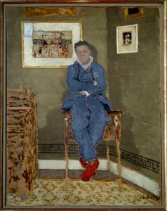 Portrait du peintre Félix Vallotton (1865-1925) - Edouard Vuillard