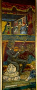 Le théâtre de Guignol (détail)