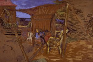 La tente, 1908 - Edouard Vuillard