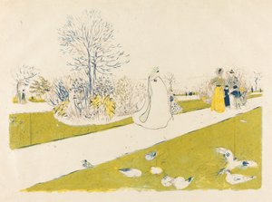 Le jardin des Tuileries - Edouard Vuillard