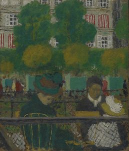 Les jardins des Tuileries, Paris - Edouard Vuillard