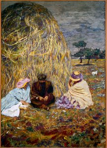 La roue des trois marcheurs - Edouard Vuillard