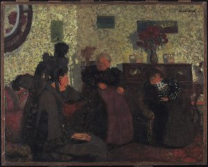 La visite des veuves, 1899 - Edouard Vuillard