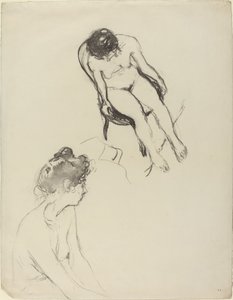 Deux études de figures nues - Edouard Vuillard