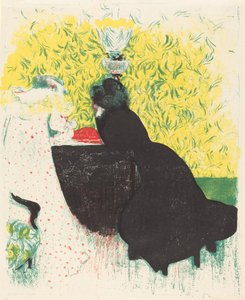 Deux belles-sœurs, 1897-1898 publié en 1899 - Edouard Vuillard