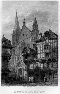 Vue de la ville de Vannes et de l