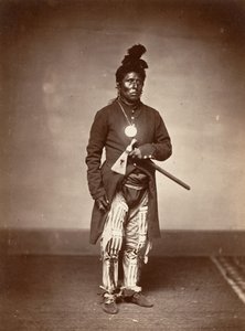 Ti ra wa hut Re sa ru Chef du Ciel, vers 1867 - Edric L. Eaton.