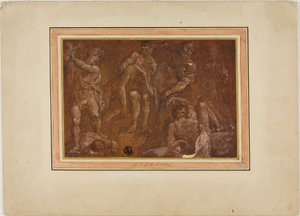 Scène bacchanale - Eduard Dubois