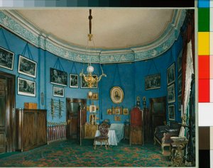 La chambre du prince héritier Nikolay Aleksandrovich - Eduard Hau