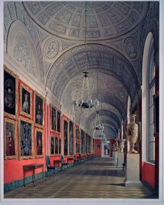 Le nouvel Ermitage, la galerie Romanov, aile nord - Eduard Hau