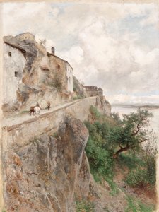 Dürnstein - En route vers le château - Eduard Peithner von Lichtenfels