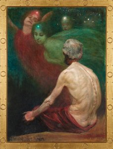 Alberich et les filles du Rhin - Eduard Veith