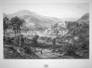 Baden Baden, 19e siècle - Eduard Willman