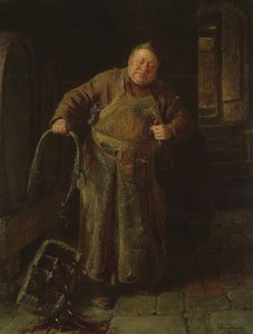 La poignée cassée, 1900 - Eduard von Grutzner