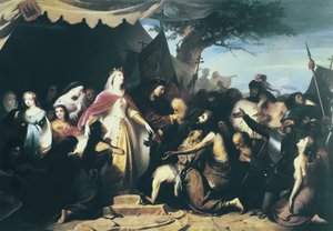 Entrée des Rois Catholiques à Alhama. 1867