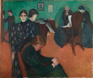 La mort dans la chambre de malade - Edvard Munch