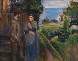 Conversation du soir, 1889