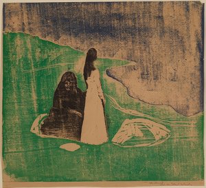 Femmes au bord de la mer. 1898