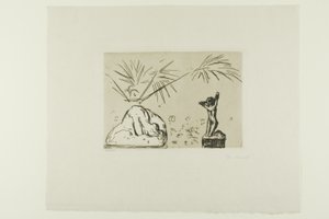Intérieur avec sculptures - Edvard Munch
