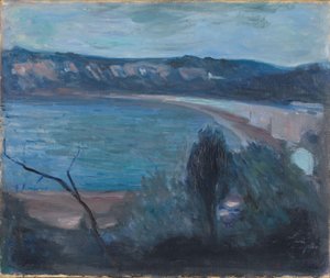 Clair de lune sur la Méditerranée