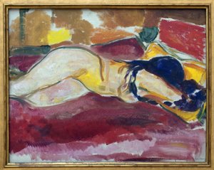 Nu couché - Edvard Munch