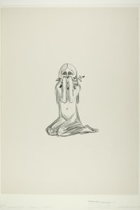 Omega et la fleur - Edvard Munch
