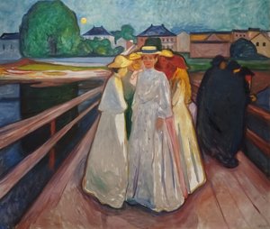 Sur le pont - Edvard Munch