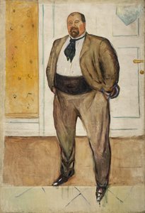 Portrait du consul Christen Sandberg - Edvard Munch