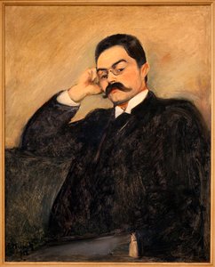 Portrait de Thor Lutken - Edvard Munch