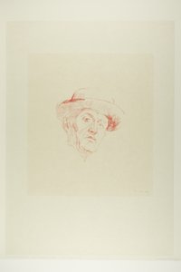 Autoportrait avec chapeau I - Edvard Munch