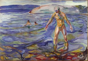 Le Baigneur (1918) - Edvard Munch