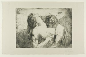 La Morsure - Edvard Munch