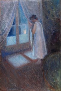 La Fille à la fenêtre, 1893 - Edvard Munch