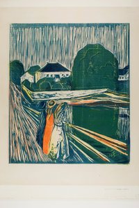 Les filles sur le pont - Edvard Munch