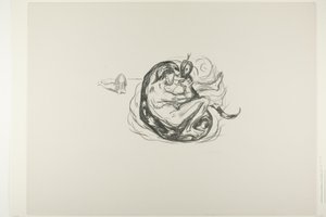Le Serpent est tué - Edvard Munch