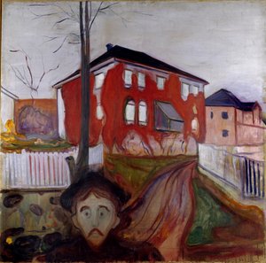La Vigne rouge - Edvard Munch