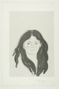 Jeune Femme du Quartier Latin - Edvard Munch